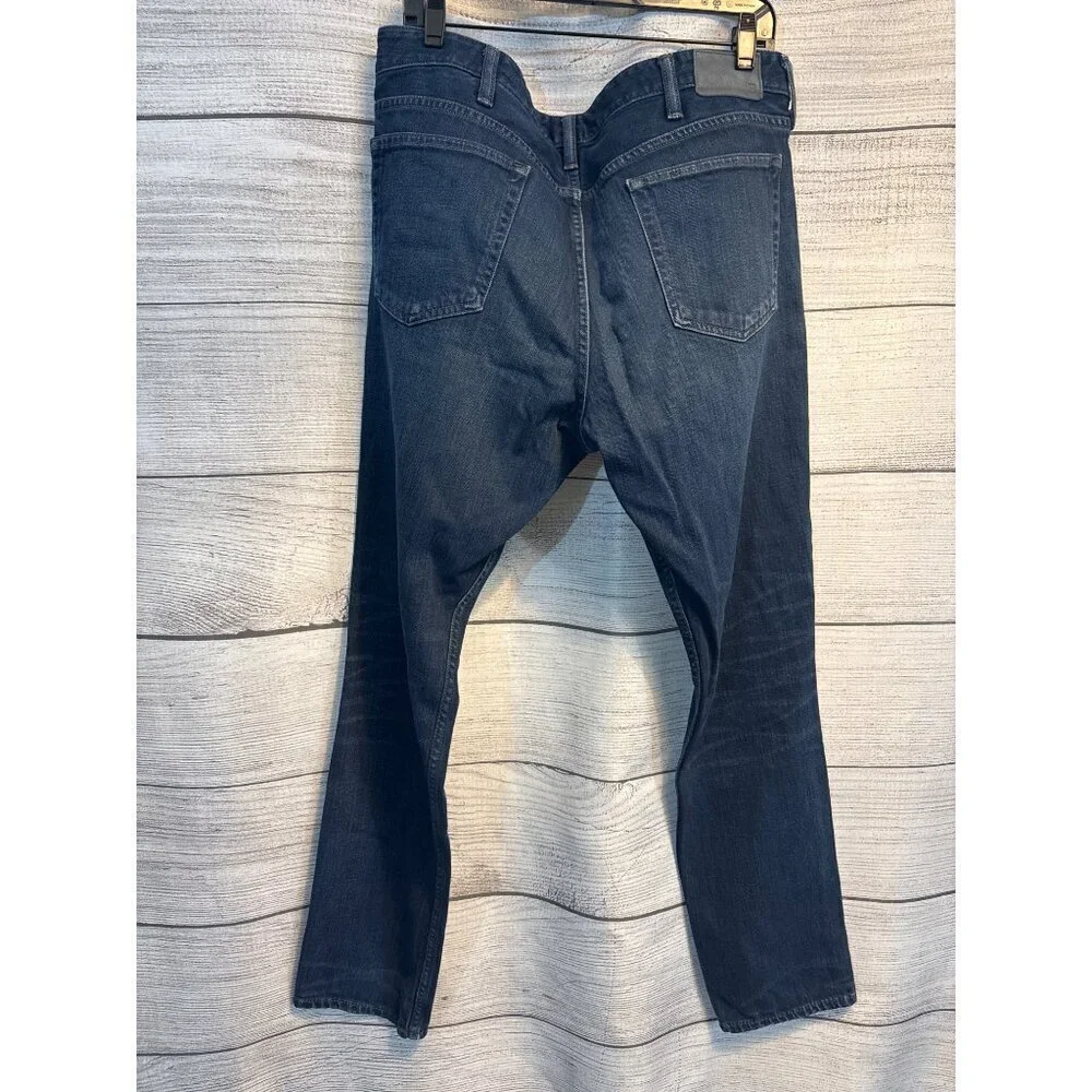 Bonobos Mens Dark Wash Slim Fit Jeans 38x32